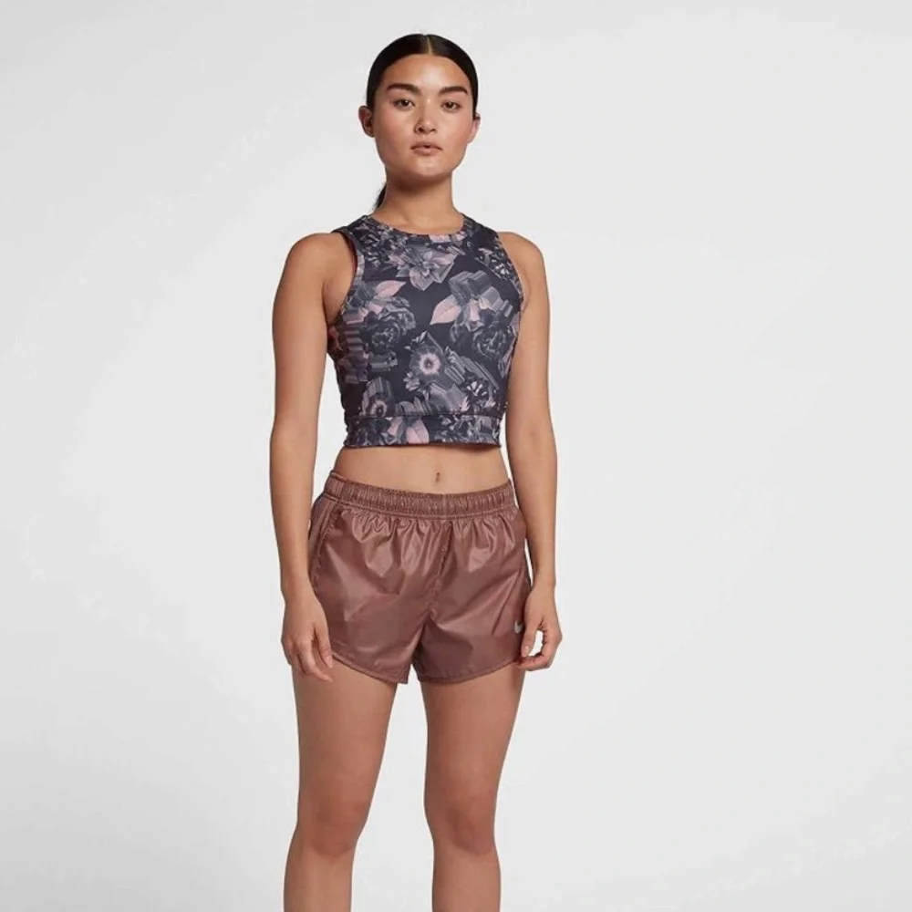 Nike‎ Women's Epic Lux Printed Crop Running Tank